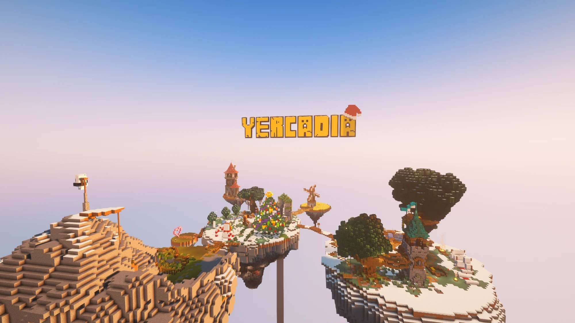Yercadia floating islands